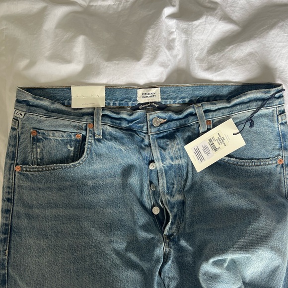 Citizens of Humanity Ayla Baggy Cuffed Crop Jeans - Picture 6 of 6